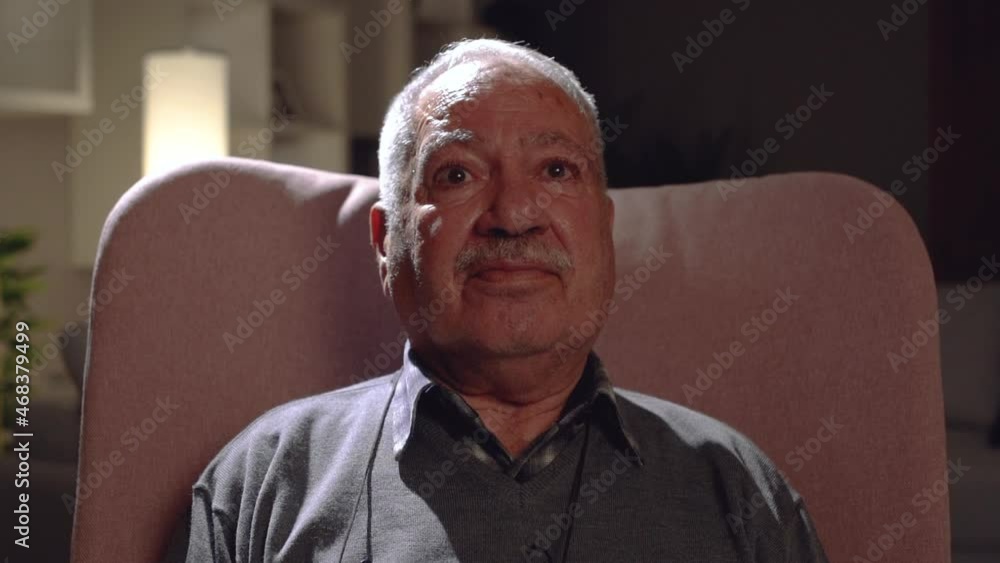 Thoughts of lonely old man.
The old man looks out the window and thinks. Slow motion. Thoughts of lonely old man.
The old man looks out the window and thinks. Slow motion.