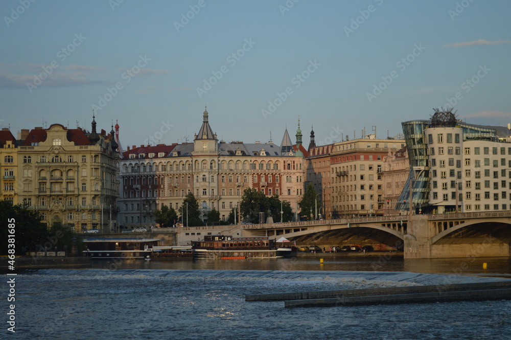 city castle and charles bridge Praha
