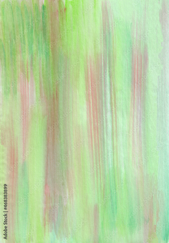 Obraz premium Abstract textured background in pink and green colours paintbrush texture 