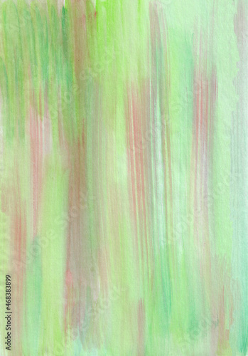 Abstract textured background in pink and green colours paintbrush texture 