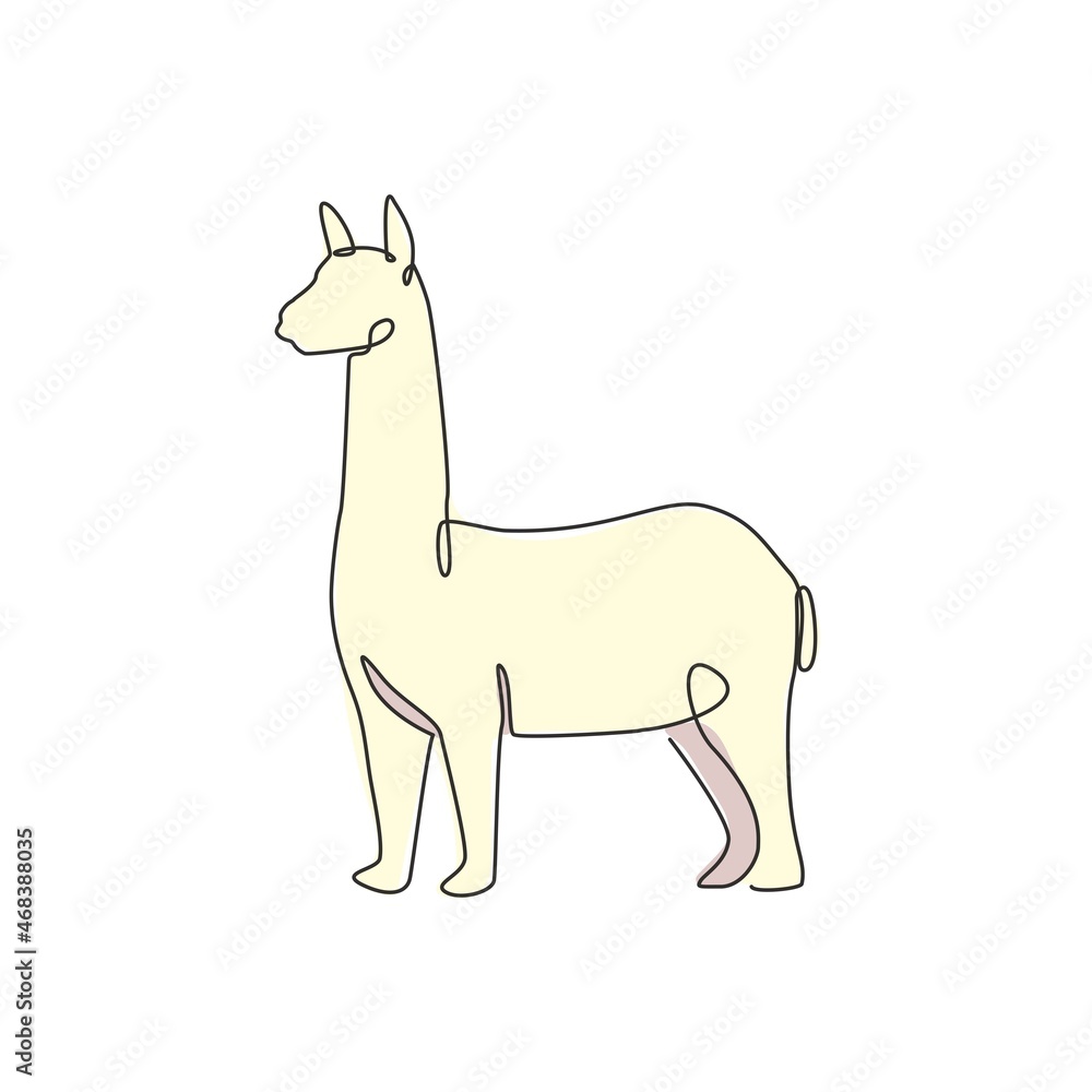 One continuous line drawing of elegant bear for company logo identity. Business icon concept from wild mammal animal shape. Trendy single line draw graphic design vector illustration One continuous line drawing of elegant bear for company logo identity. Business icon concept from wild mammal animal shape. Trendy single line draw graphic design vector illustration