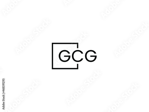 GCG Letter Initial Logo Design Vector Illustration