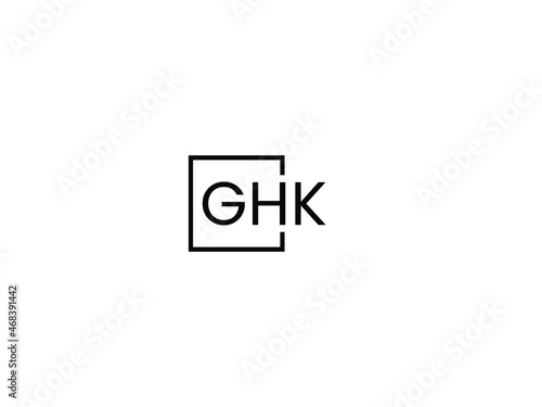 GHK Letter Initial Logo Design Vector Illustration © Rubel