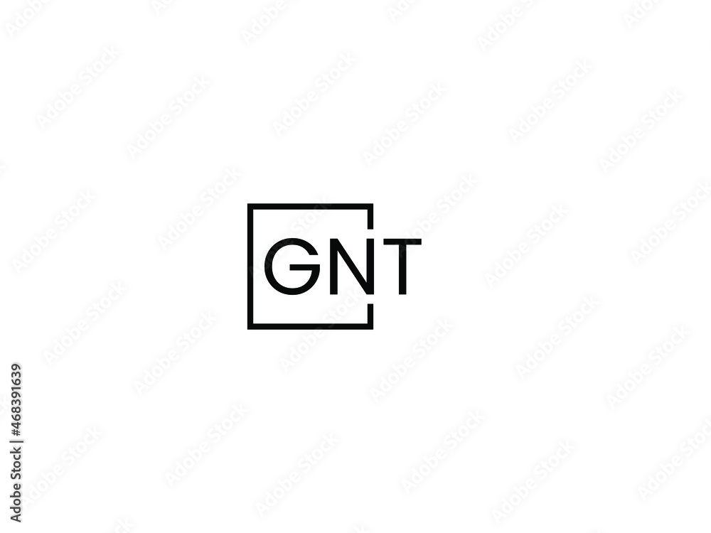 GNT Letter Initial Logo Design Vector Illustration GNT Letter Initial Logo Design Vector Illustration