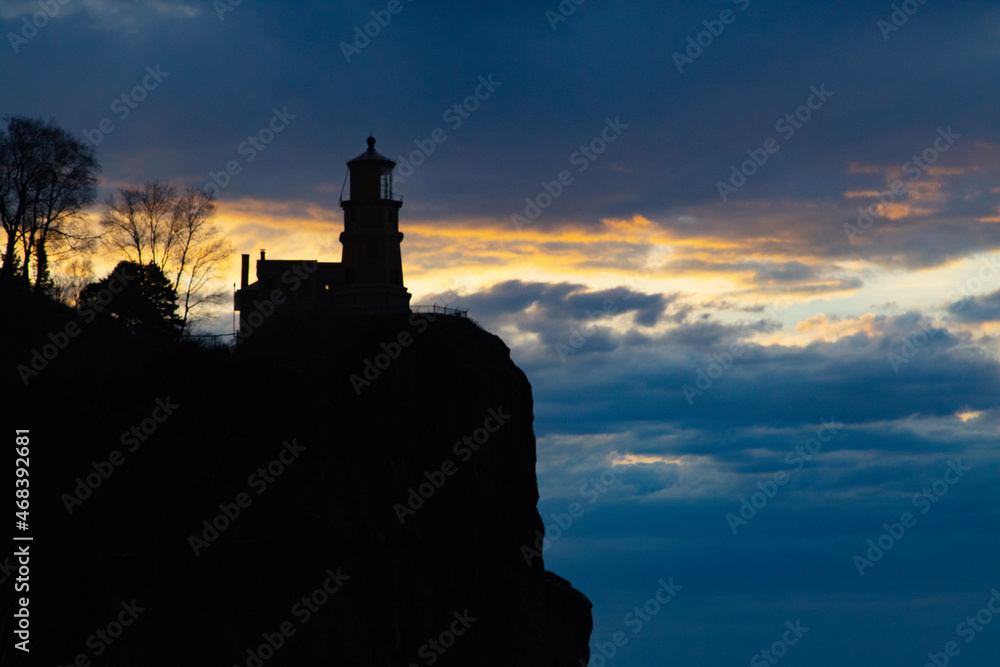 Obraz premium Split Rock Lighthouse in Minnesota