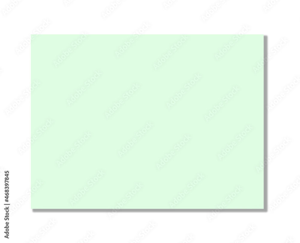 Paper sticker reminder texture in light green mint color on white background. Organic soft texture concept for simplicity azure scrap backdrop, simple on white background. Paper sticker reminder texture in light green mint color on white background. Organic soft texture concept for simplicity azure scrap backdrop, simple on white background.