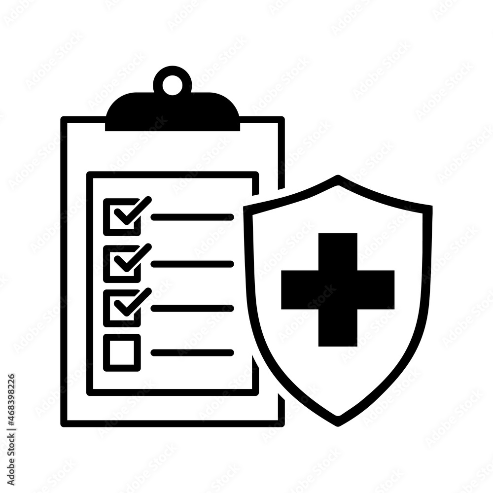 Medical Report Icon Vector On Trendy Design. Medical Report Icon Vector On Trendy Design.