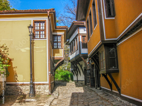 A fragment of the ancient part of Plovdiv, Bulgaria.   