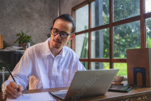 smart businessman at work, ...