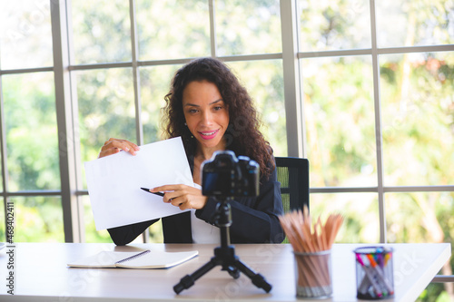 African American business w...