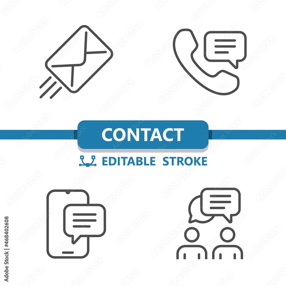 Contact Us Icons