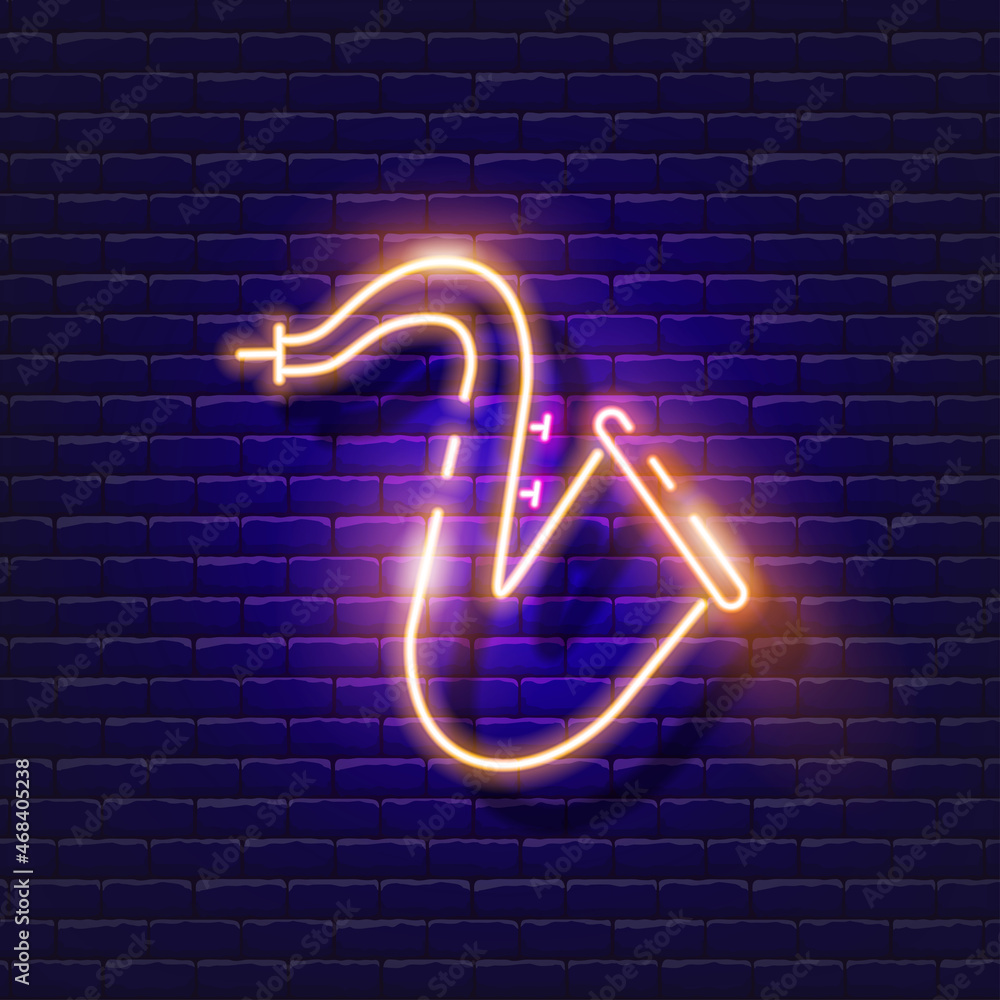 Musical trumpet neon icon. Music glowing sign. Musical instrument concept. Vector illustration for Sound recording studio design, advertising, signboards, vocal studio. Musical trumpet neon icon. Music glowing sign. Musical instrument concept. Vector illustration for Sound recording studio design, advertising, signboards, vocal studio.
