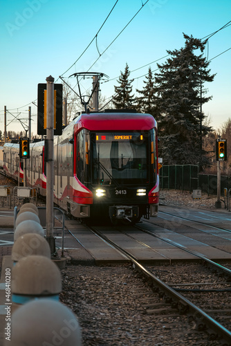 Light Rail Train in Calgary