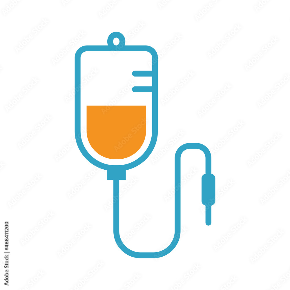 Infuse Icon Flat Vector Illustration.
