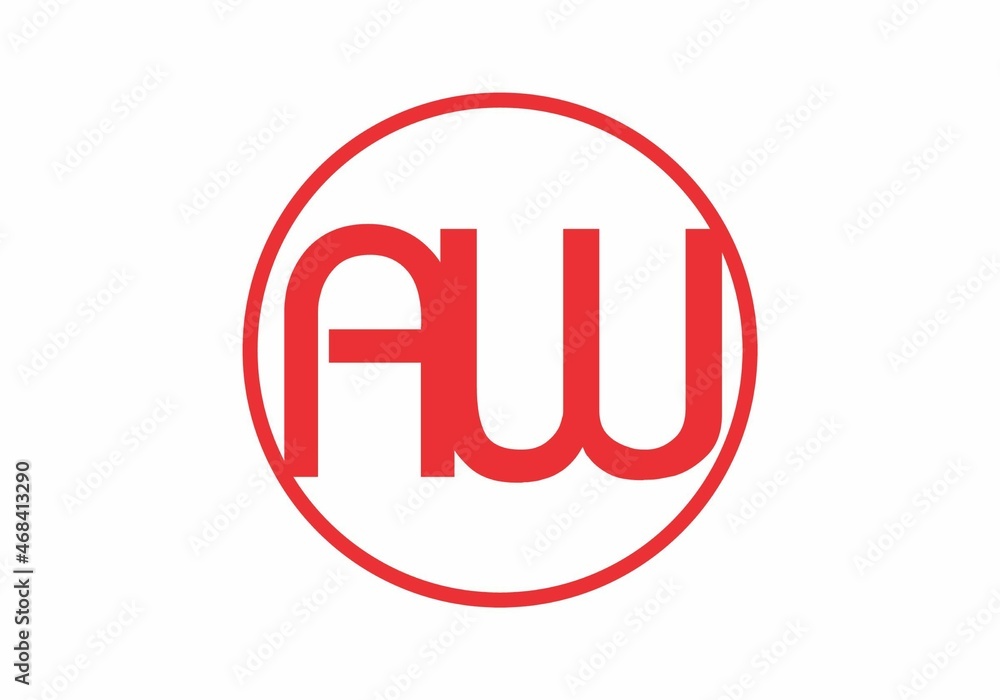 AW initial letter in color AW initial letter in color