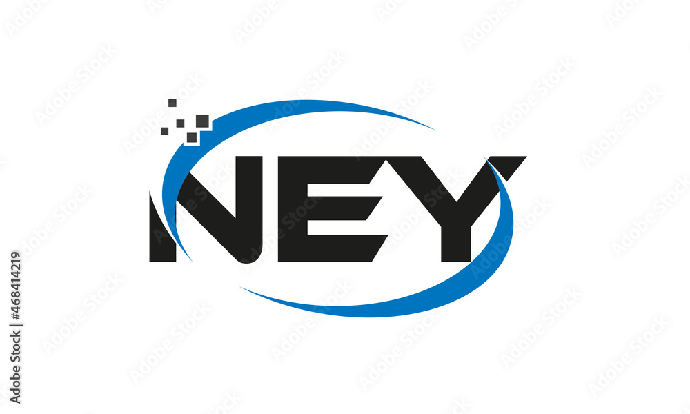 dots or points letter NEY technology logo designs concept vector Template Element dots or points letter NEY technology logo designs concept vector Template Element