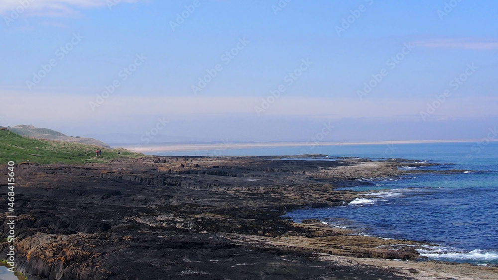 Beach, sky and sea view