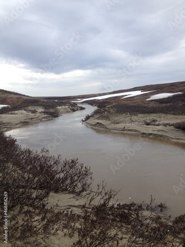 Fototapeta Naklejka Na Ścianę i Meble -  river&tundra