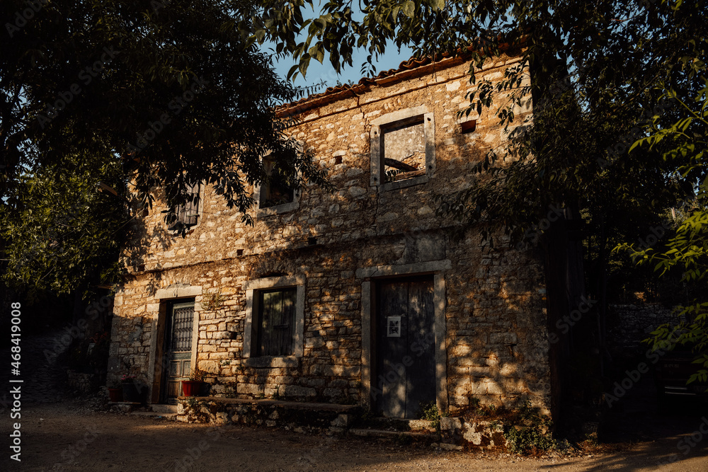 Old Peritheia cottage, Corfu, Greece 