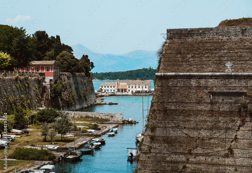 Old Corfu fort, Corfu Town, Greece