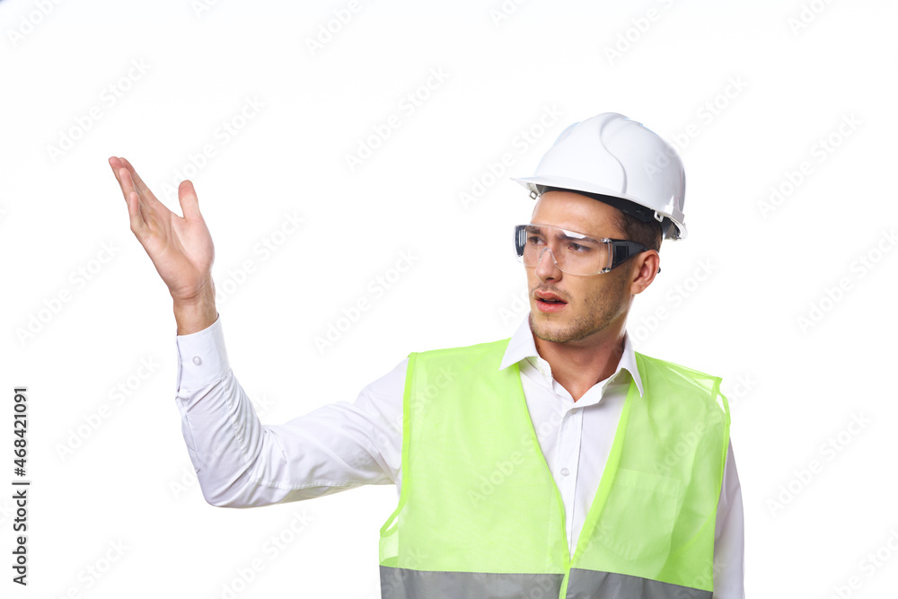 engineer in working uniform protective clothing construction engineer in working uniform protective clothing construction