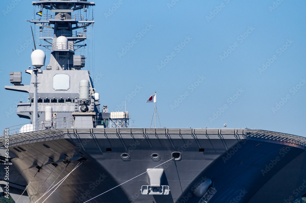 Naklejka premium 神奈川県横須賀市の港