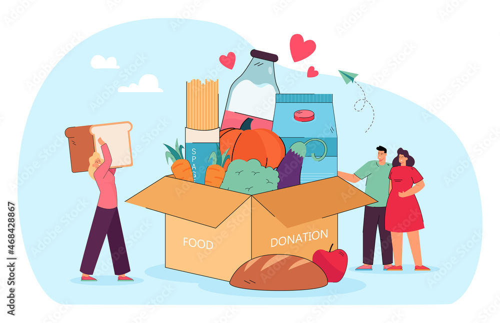 Sharing Food Rations People Sharing Food Clipart
