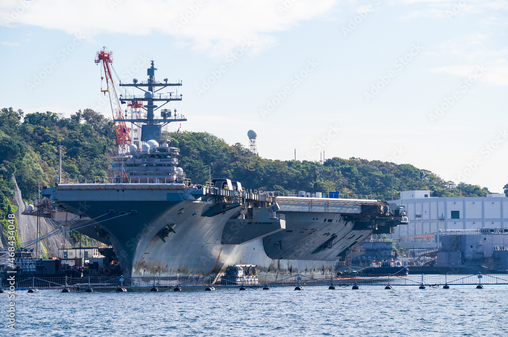 神奈川県横須賀市の港