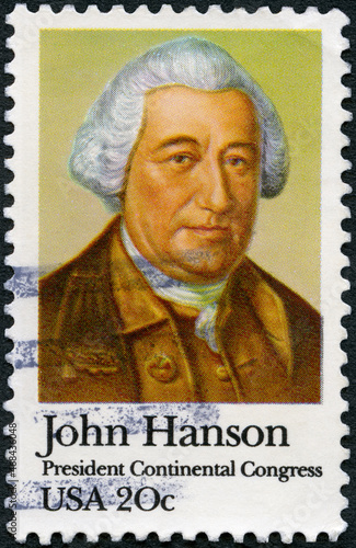 USA - 1981: shows Portrait of John Hanson (1721-1783), First President of Continental Congress, 1981