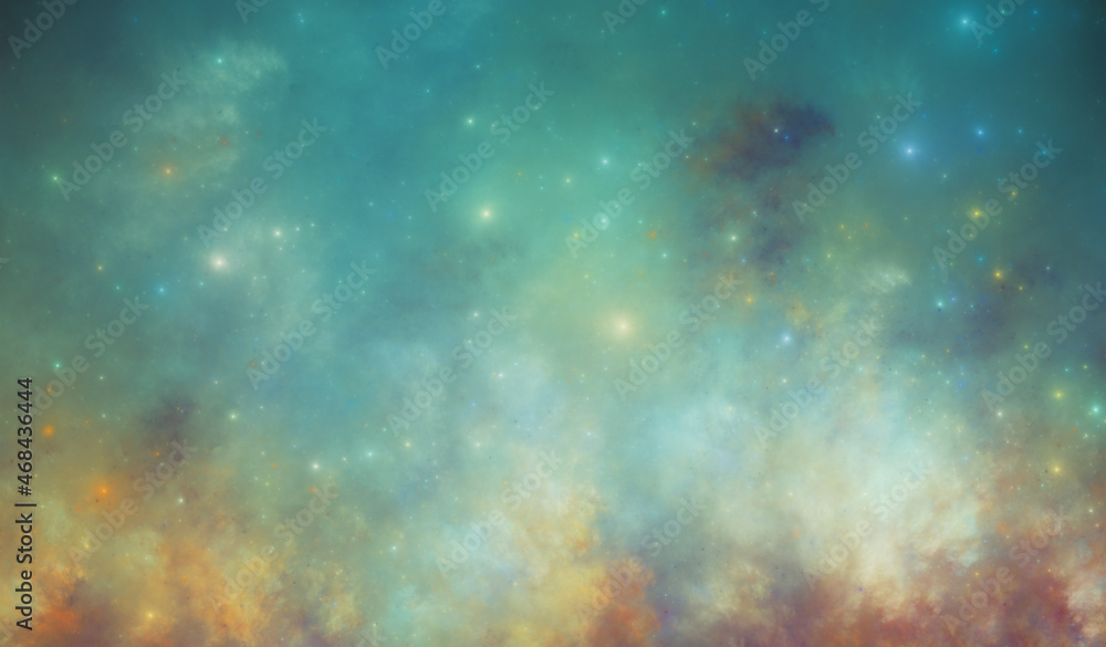 Radiance Nebula Star Scape 