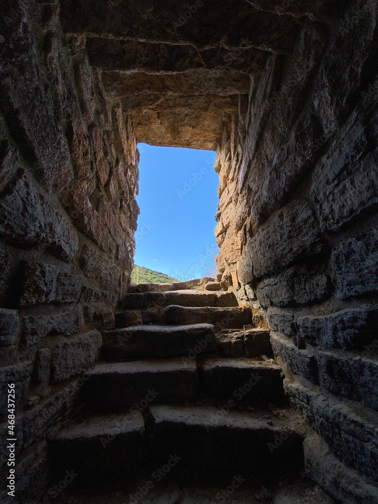 ruins of the ancient temple, Culture of Ozieri, Italia, South Sardinia