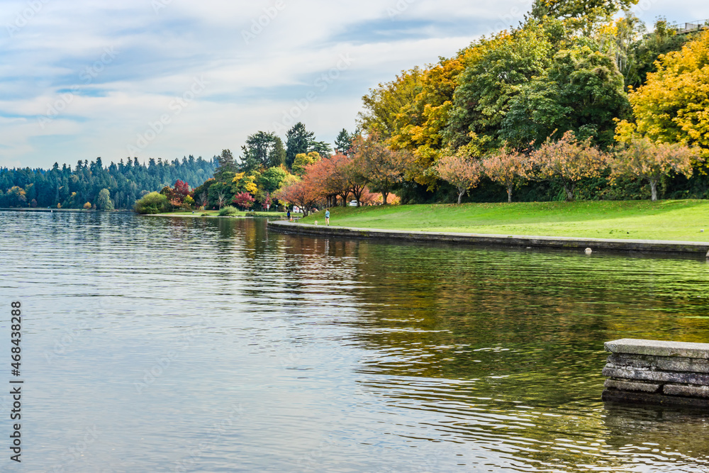 Autumn Shoreline Walkway 2