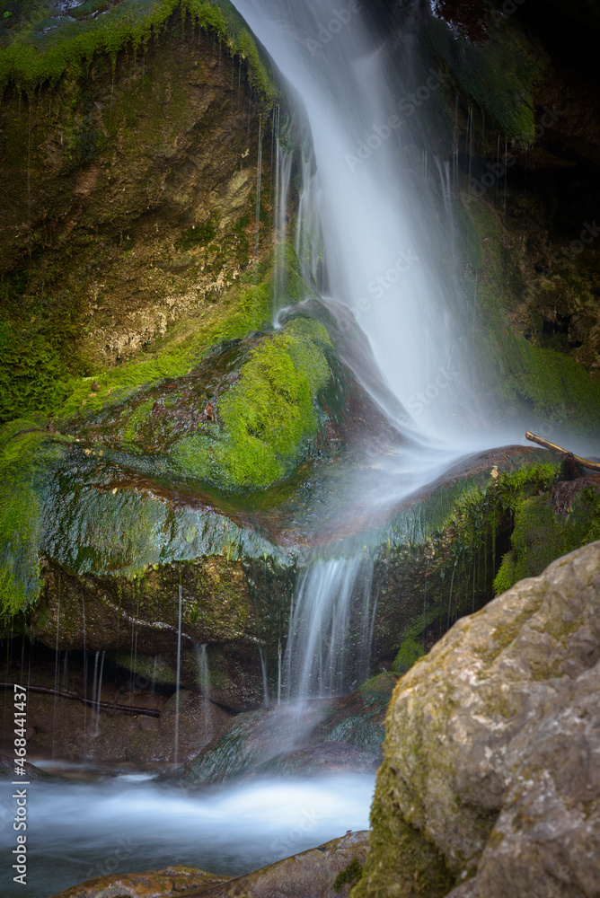 Fototapeta premium Myra Falls waterfalls, Muggendorf, Lower Austria, Austria