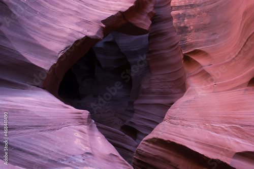 Natural Abstraction from the Antelope Slot Canyon on the Navajo Reservation