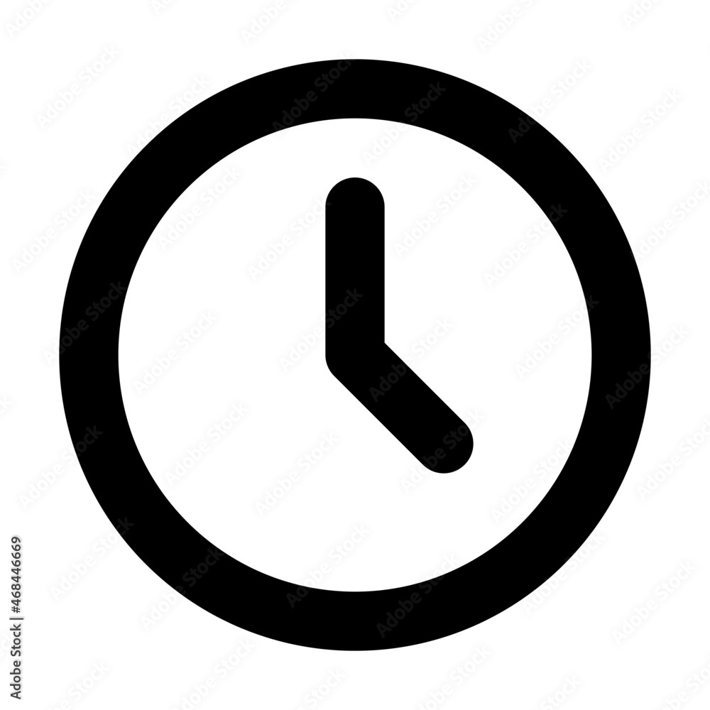 Time Icon Illustration Time Icon Illustration