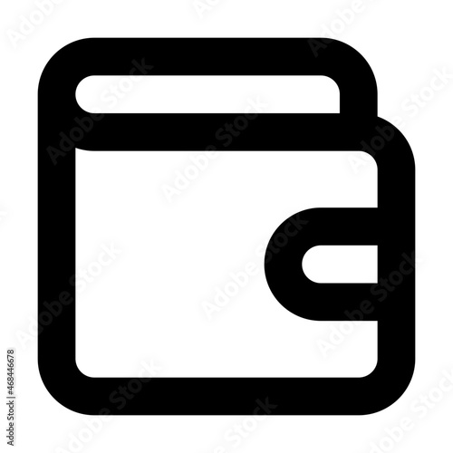 Wallet Icon Illustration
