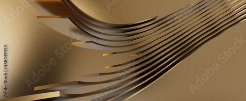art gold background 3d prem...
