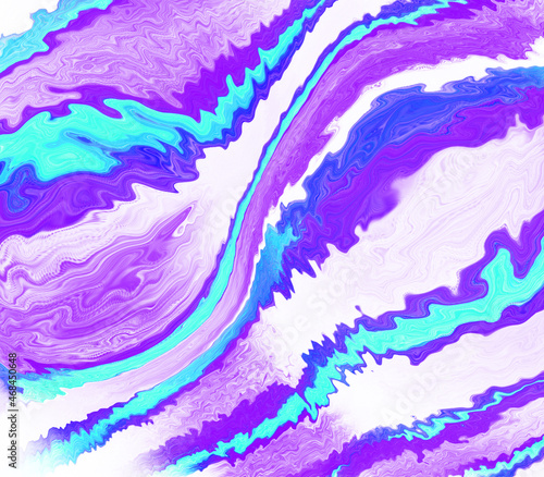 Abstract marble texture. Abstract purple background. Bright colorful background. Digital art. Liquid style