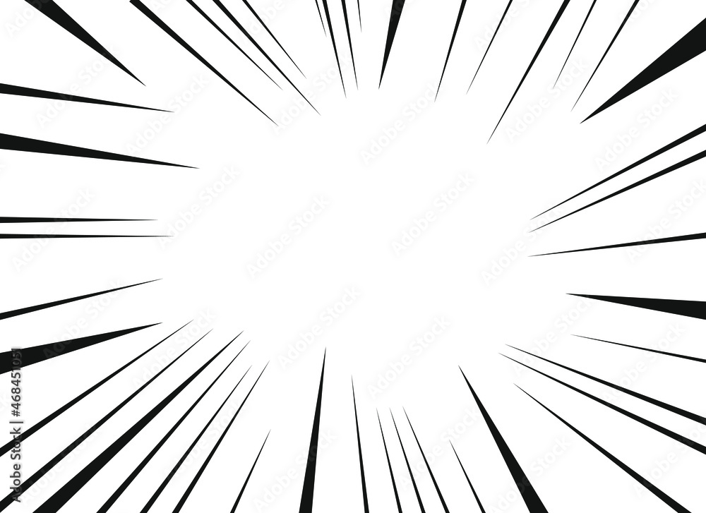 Manga effect, line of movement. Black and white retro illustration. Manga effect, line of movement. Black and white retro illustration.