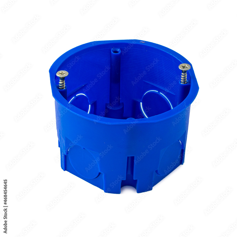 Mounting box for installing outlets. Box for mounting sockets on a