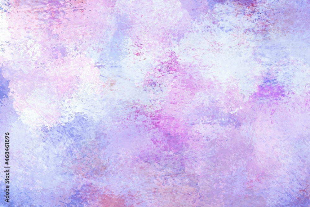 abstract watercolor background with space, light grunge texture in trendy very peri color, pink, violet pastel wallpaper with paint strokes, lavender minimalistic grunge art