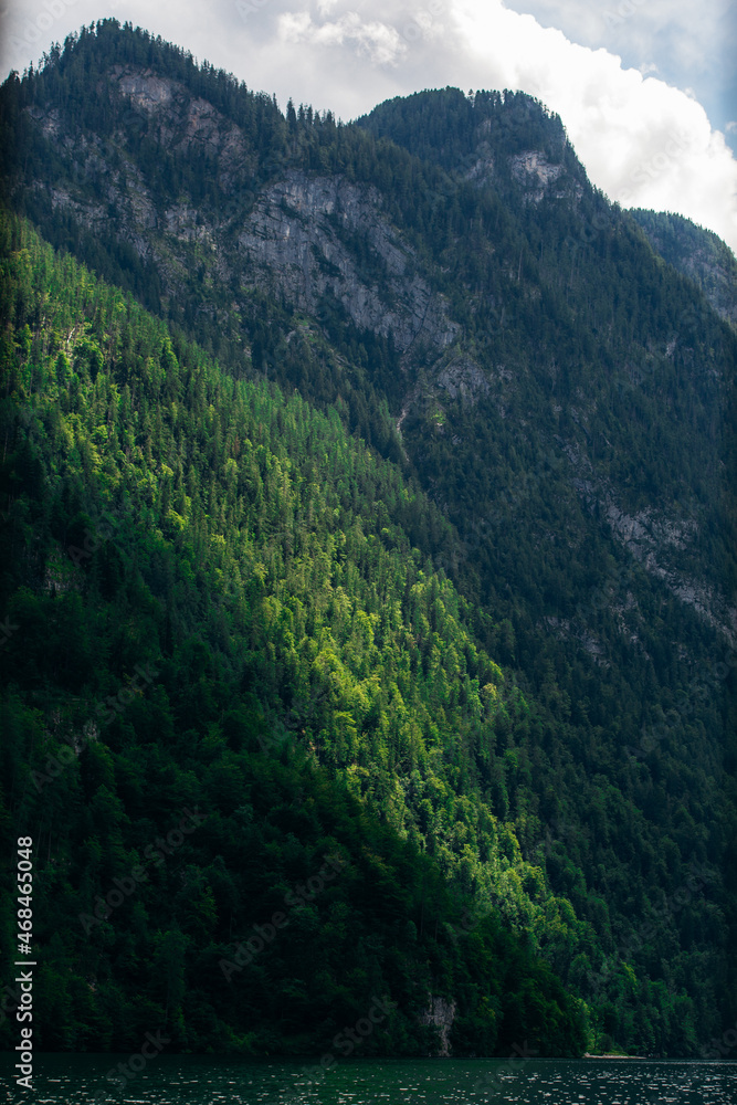 lake in the mountains