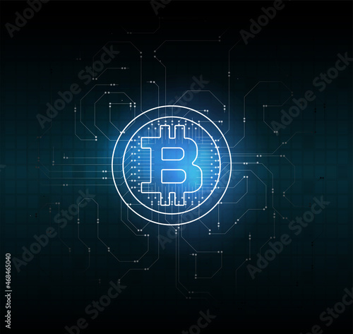 The concept of non-functioning NFT tokens on a dark blue background with blocks and a stream of numbers. Pay for unique collectibles in games or art. For banner or news. Vector illustration