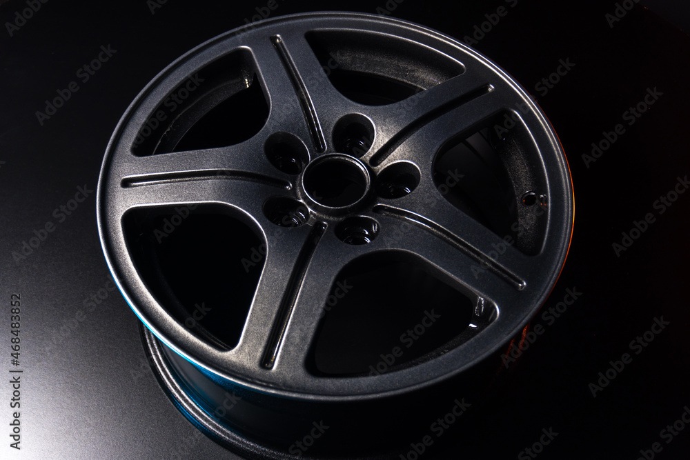 titanium wheels light powder painting