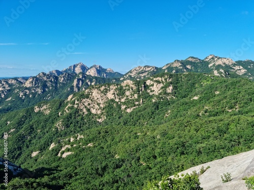 Photography mountain landscape with mountains
