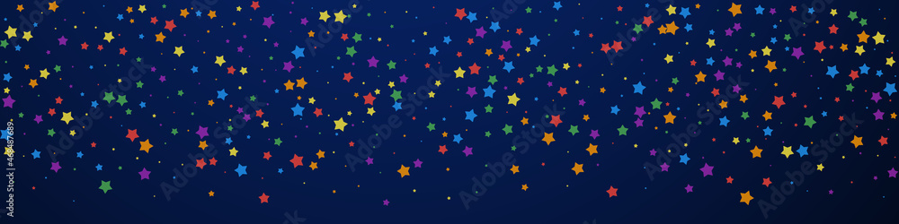 Festive imaginative confetti. Celebration stars. J Festive imaginative confetti. Celebration stars. J