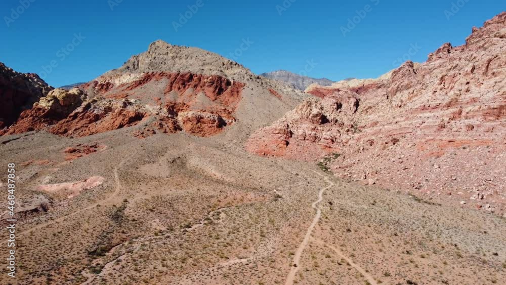 Vegas Nevada Red Rocks Drone Vegas Nevada Red Rocks Drone