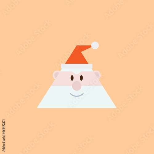 Cartoon Santa Claus wearing a red cap (ID: 468492271)