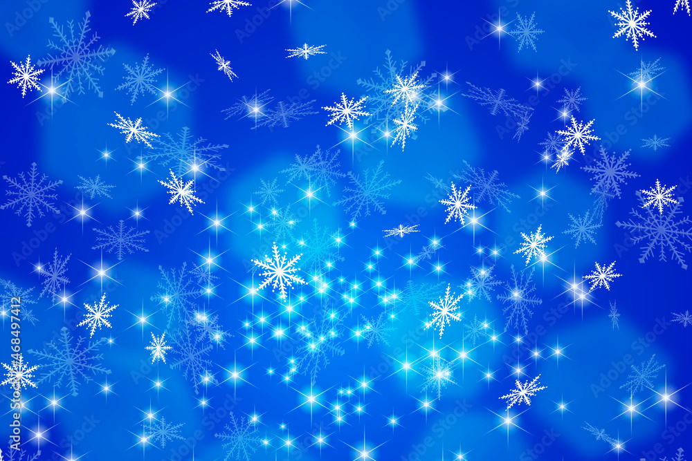 雪の結晶模様
雪の結晶模様