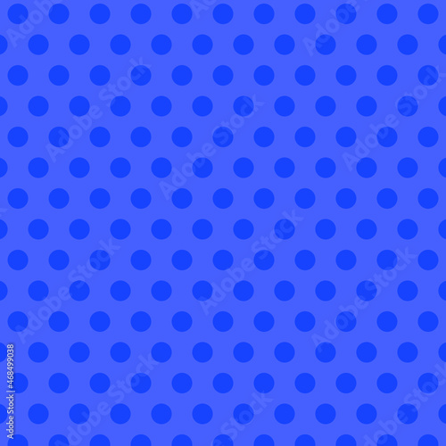 blue polka dots seamless pattern retro stylish vintage background concept for fashion print